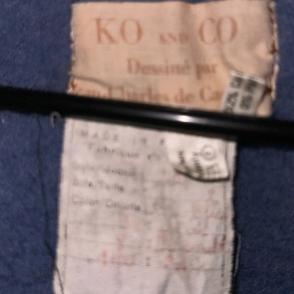 Vintage JEANS CHARLES de CASTELBAJAC Ko and Co puffer star bomber jacket 2 - Picture 4 of 13